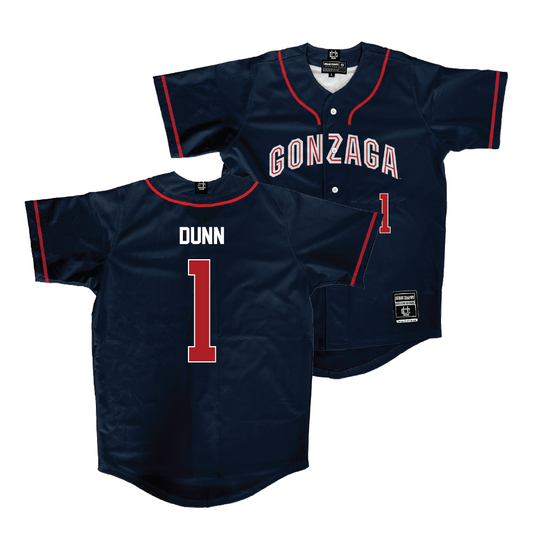 Gonzaga Baseball Navy Jersey - Hank Dunn | #1