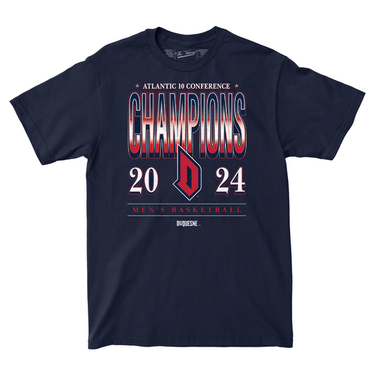 Duquesne MBB Conference Tournament Champions T-shirt by Retro Brand