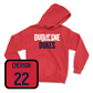 Duquesne Women's Lacrosse Red Dukes Hoodie  - Gracie Emerson
