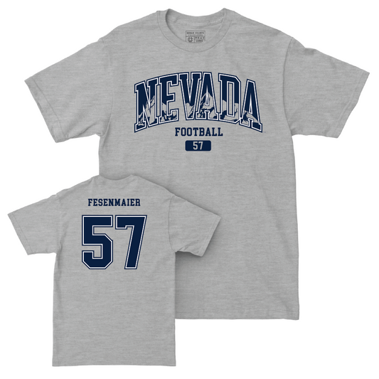Nevada Football Sport Grey Arch Tee   - Andoni Fesenmaier