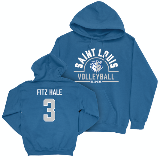 Saint Louis Women's Volleyball Royal Arch Hoodie  - Evelyn Fitz Hale
