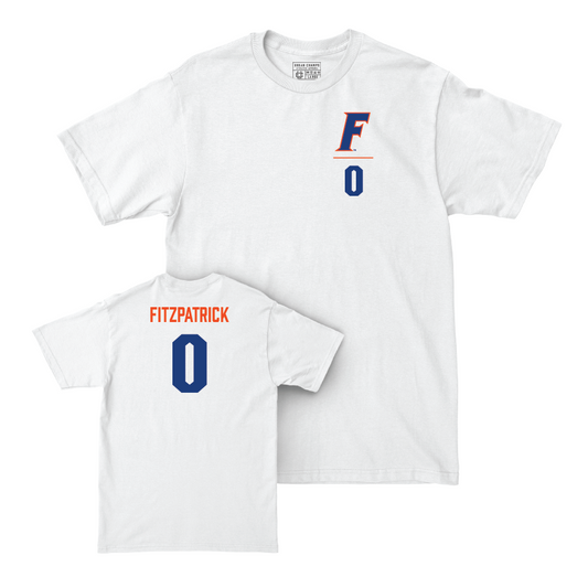 Florida Women's Volleyball White Logo Comfort Colors Tee - AC Fitzpatrick