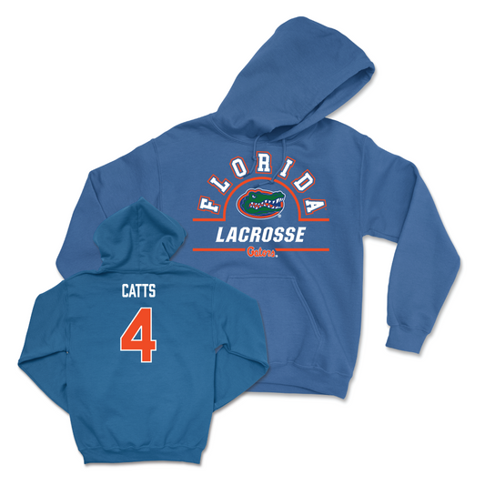 Florida Women's Lacrosse Royal Classic Hoodie - Brie Catts Small