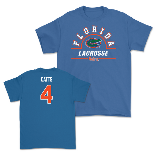 Florida Women's Lacrosse Royal Classic Tee - Brie Catts Small