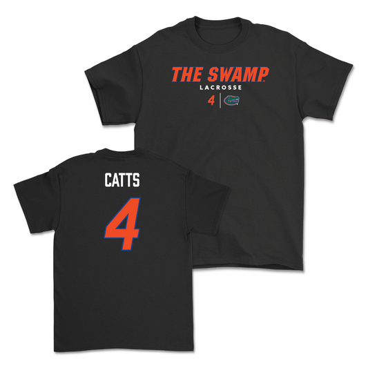 Florida Women's Lacrosse Black Swamp Tee - Brie Catts Small