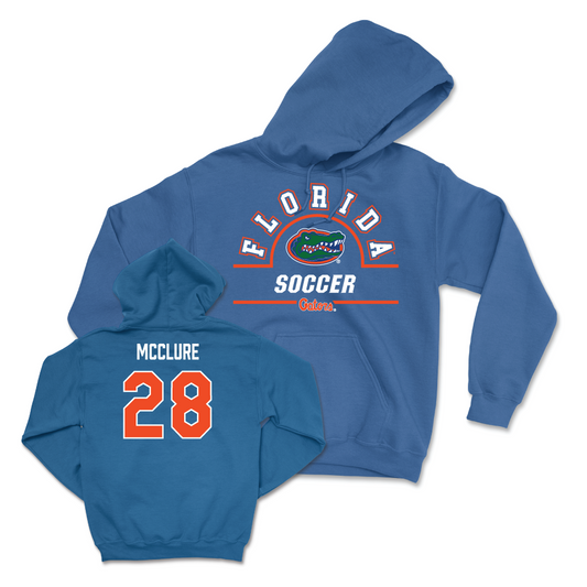 Florida Women's Soccer Royal Classic Hoodie - Charlotte McClure Small