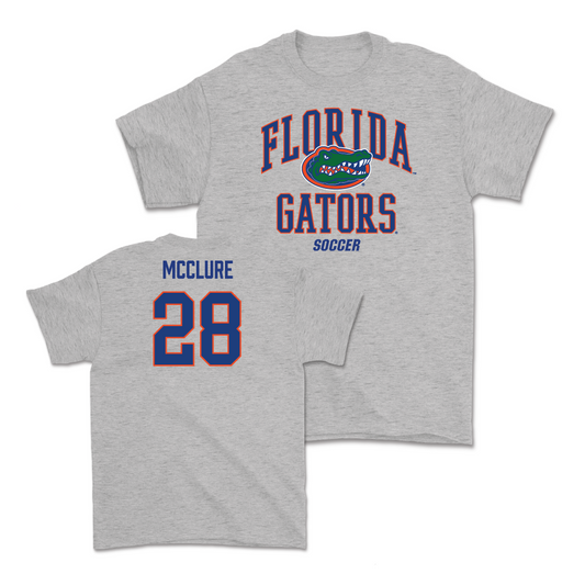 Florida Women's Soccer Sport Grey Arch Tee - Charlotte McClure Small