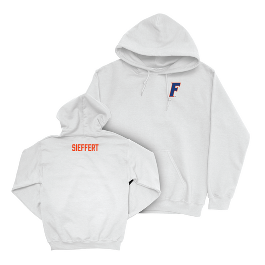Florida Men's Track & Field White Logo Hoodie - Collin Sieffert Small
