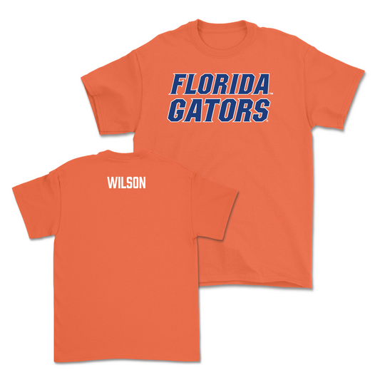 Florida Men's Track & Field Sideline Orange Tee - Cavan Wilson Small