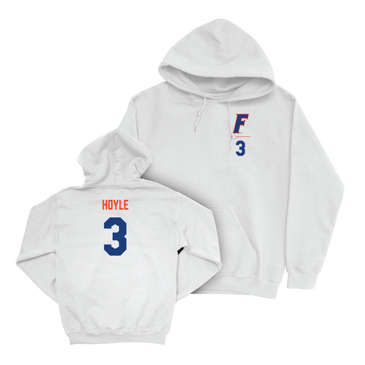 Florida Women's Volleyball White Logo Hoodie - Emerson Hoyle Small