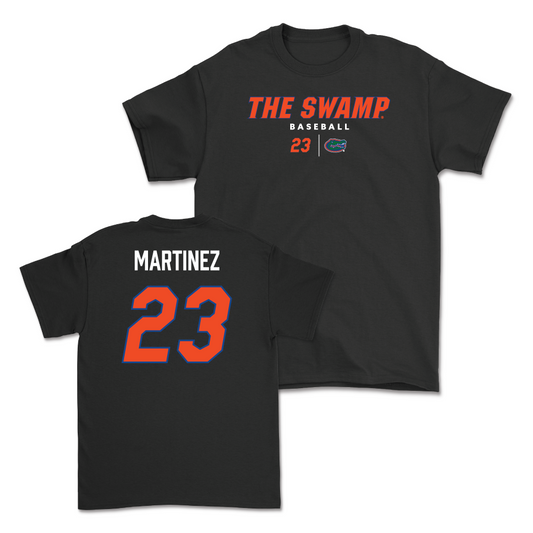 Florida Baseball Black Swamp Tee - John Martinez Small