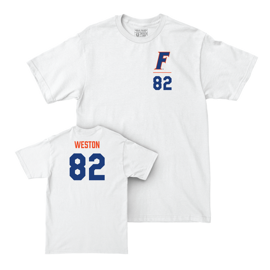 Florida Football White Logo Comfort Colors Tee - Ja’Markis Weston Small