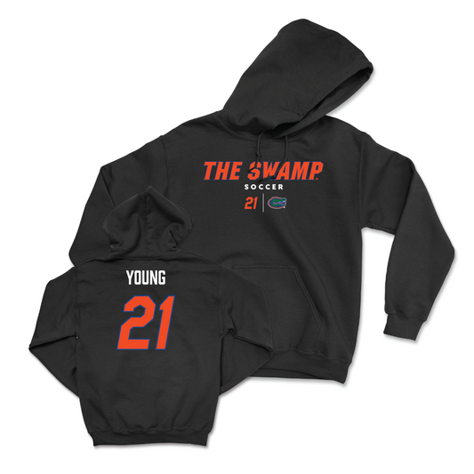 Florida Women's Soccer Black Swamp Hoodie - Madison Young Small