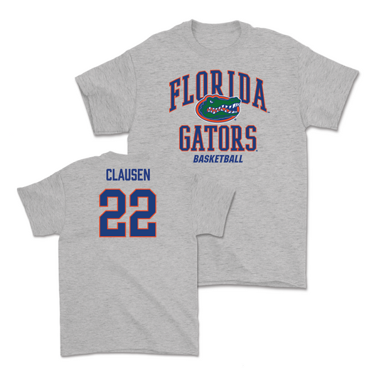 Florida Women's Basketball Sport Grey Arch Tee - Paige Clausen Small