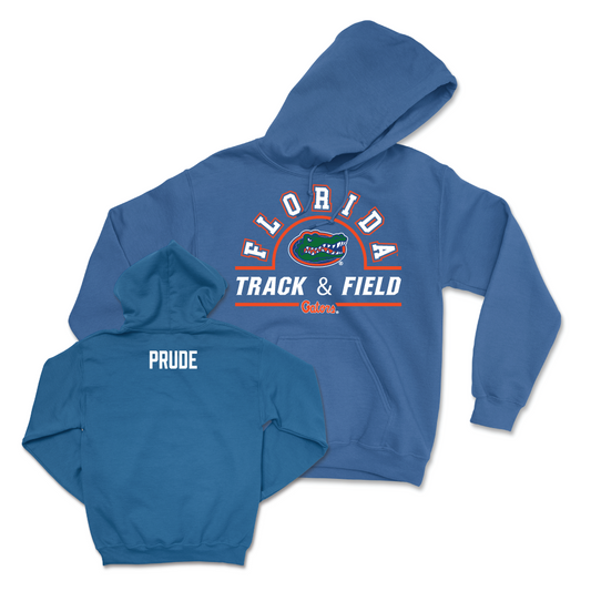 Florida Men's Track & Field Royal Classic Hoodie - Rios Prude Small