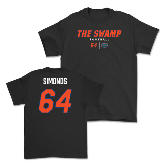 Florida Football Black Swamp Tee - Riley Simonds Small
