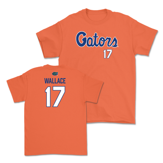 Florida Softball Orange Script Tee - Skylar Wallace Small