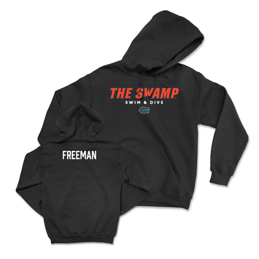 Florida Men's Swim & Dive Black Swamp Hoodie - Trey Freeman Small