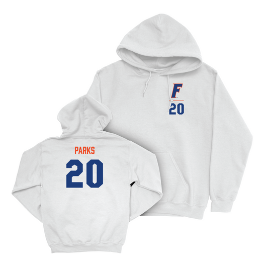 Florida Women's Volleyball White Logo Hoodie - Taylor Parks Small