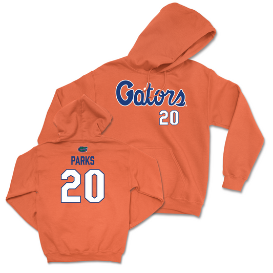 Florida Women's Volleyball Orange Script Hoodie - Taylor Parks Small
