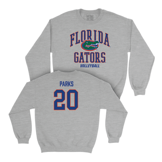 Florida Women's Volleyball Sport Grey Arch Crew - Taylor Parks Small