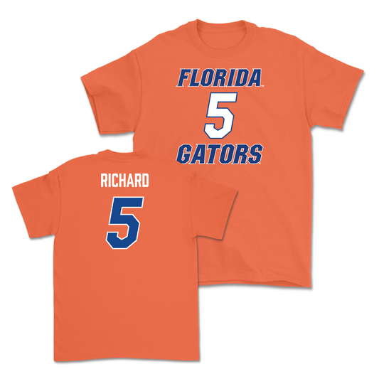 Florida Men's Basketball Sideline Orange Tee - Will Richard Small