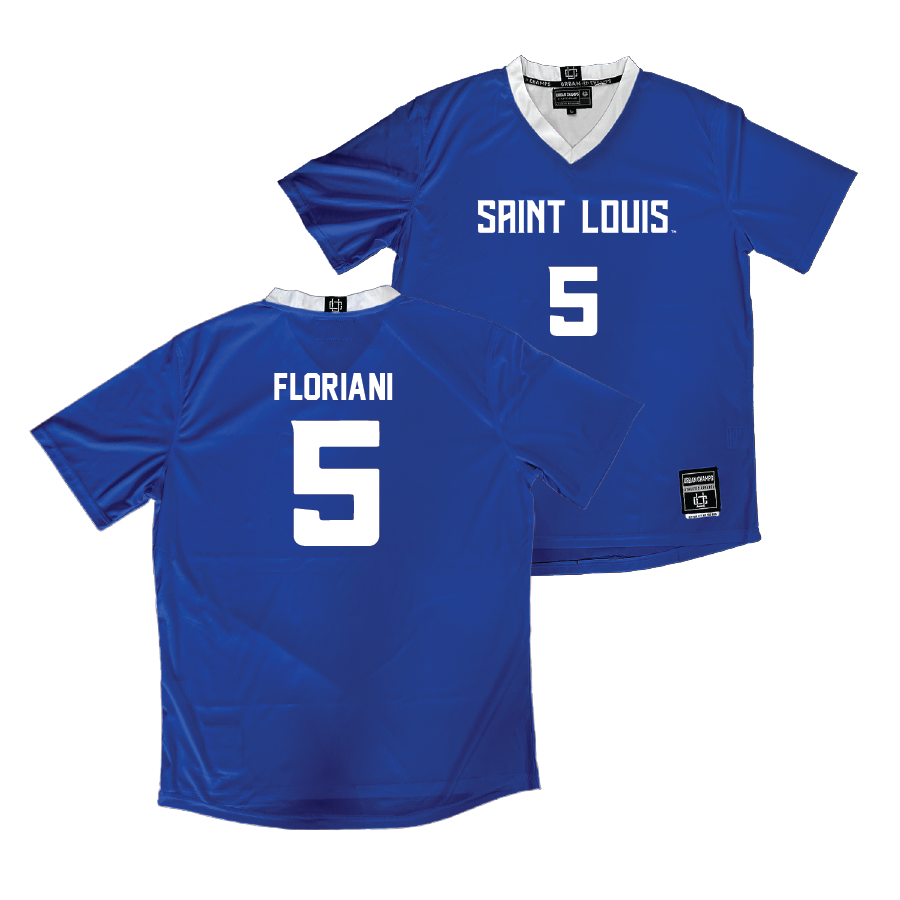 Saint Louis Men's Soccer Royal Jersey - Max Floriani