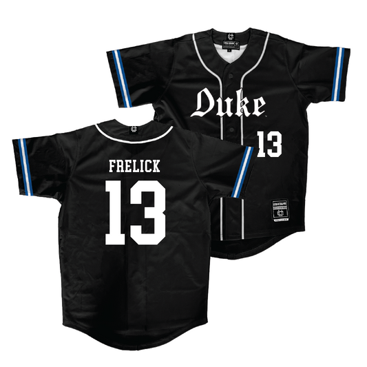 Duke Softball Black Jersey - Francesca Frelick | #13
