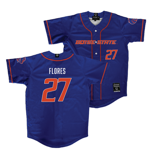 Boise State Softball Blue Jersey - Alycia Flores | #27