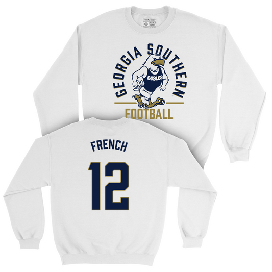 Georgia Southern Football White Classic Crew - JC French Youth Small