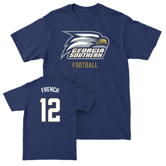 Georgia Southern Football Navy Staple Tee - JC French Youth Small