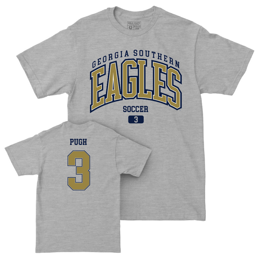 Georgia Southern Women's Soccer Sport Grey Arch Tee - Meredith Pugh Youth Small