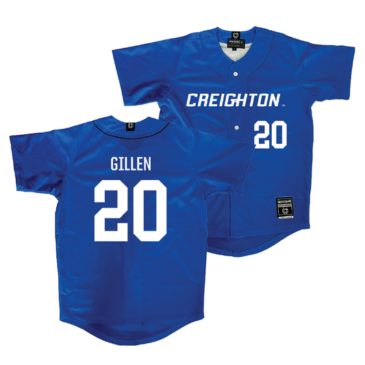 Creighton Baseball Blue Jersey  - Tate Gillen