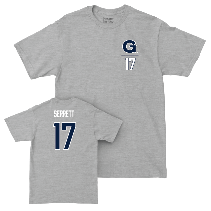 Georgetown Volleyball Sport Grey Logo Tee - Makayla Serrett Youth Small