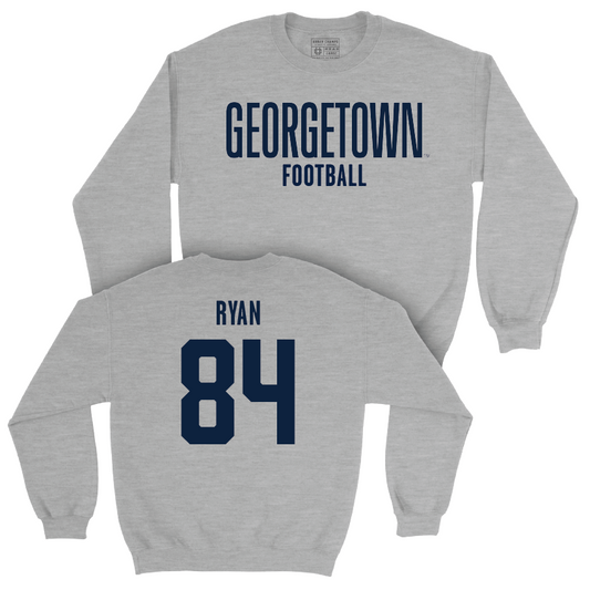 Georgetown Football Sport Grey Wordmark Crew - Patrick Ryan Youth Small