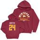Winthrop Baseball Maroon Arch Hoodie  - Cole Griffith