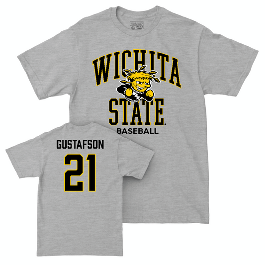 Wichita State Baseball Sport Grey Classic Tee  - Jaden Gustafson