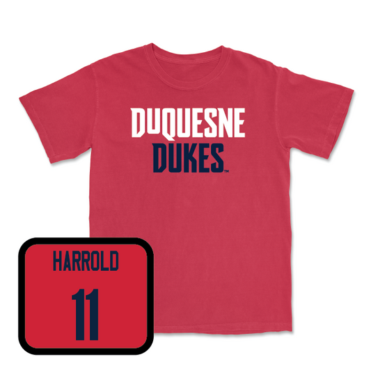 Duquesne Football Red Dukes Tee - Garrett Harrold