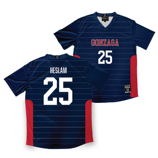 Gonzaga Women's Soccer Navy Jersey - Finley Heslam