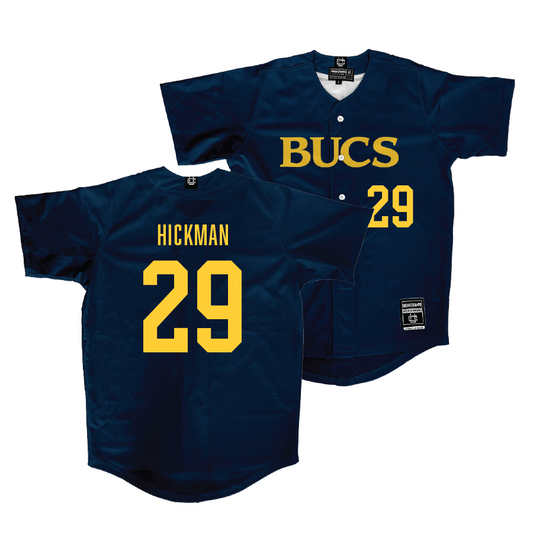 ETSU Blue Baseball Jersey - Nathan Hickman | #29