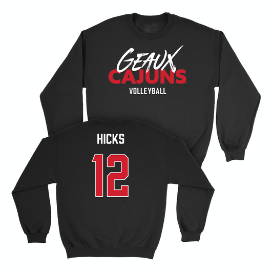 Louisiana Women's Volleyball Black Geaux Crew  - Cami Hicks
