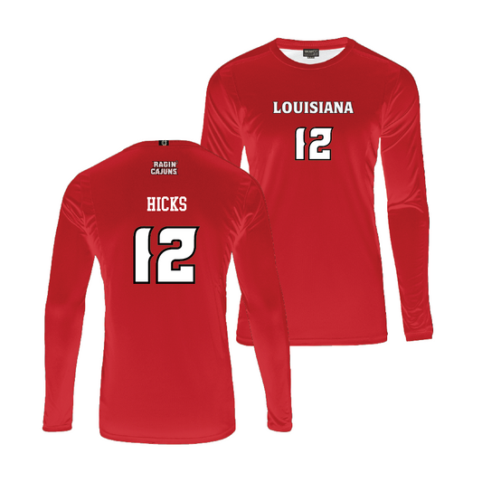 Louisiana Women's Volleyball Red Jersey - Cami Hicks | #12