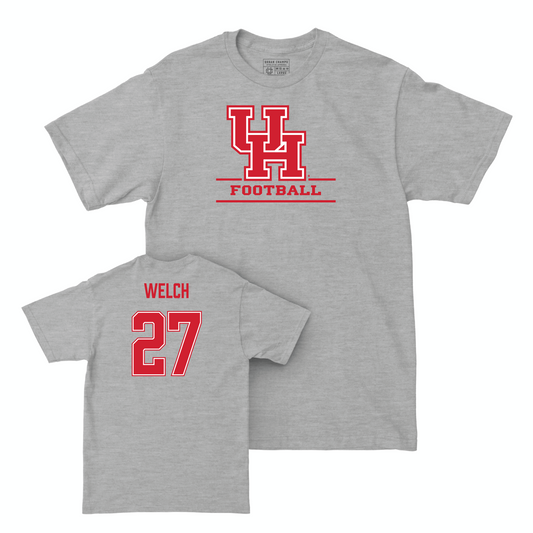 Houston Football Sport Grey Classic Tee - Mike Welch Small