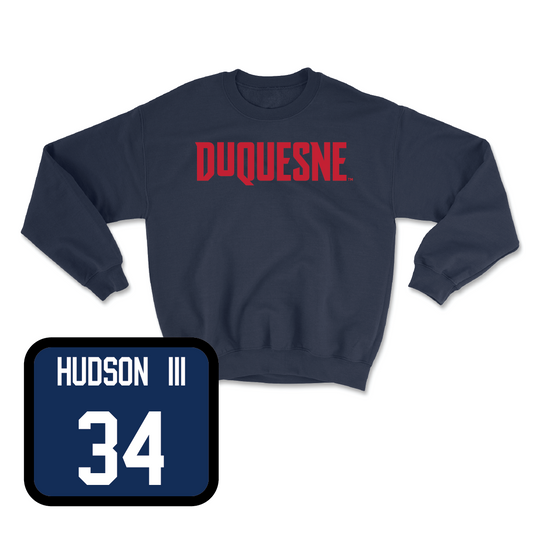 Duquesne Men's Soccer Navy Duquesne Crew - Eddie Hudson III