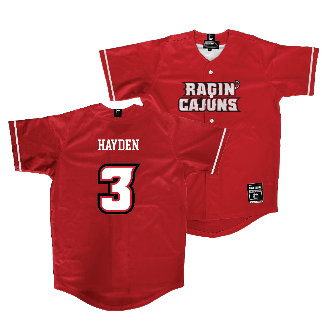 Louisiana Softball Red Jersey - Maddie Hayden | #3
