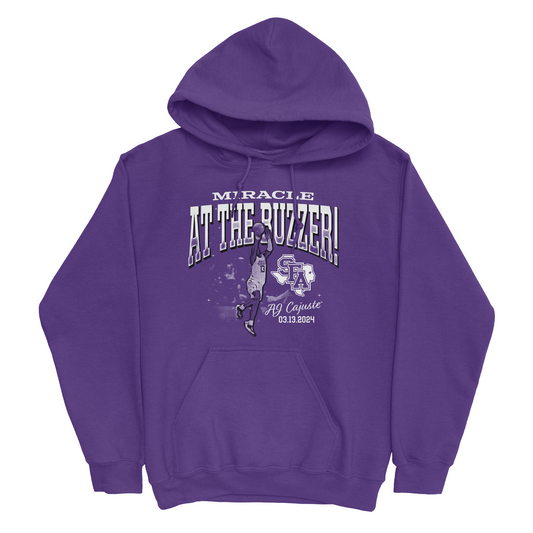 Exclusive Release: Miracle at the Buzzer Purple Hoodie