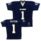 UC Davis Football Navy Jersey - CJ Hutton | #1