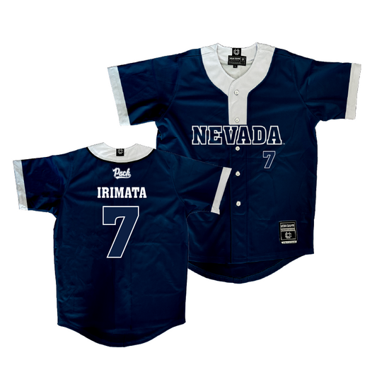 Nevada Softball Navy Jersey - Taryn Irimata | #7