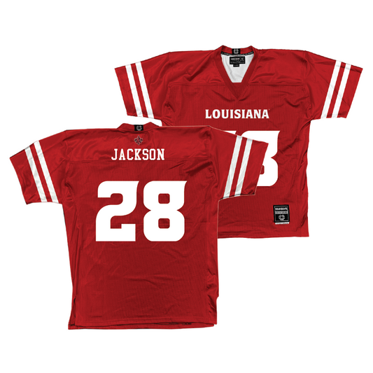 Louisiana Football Red Jersey - Kody Jackson | #28