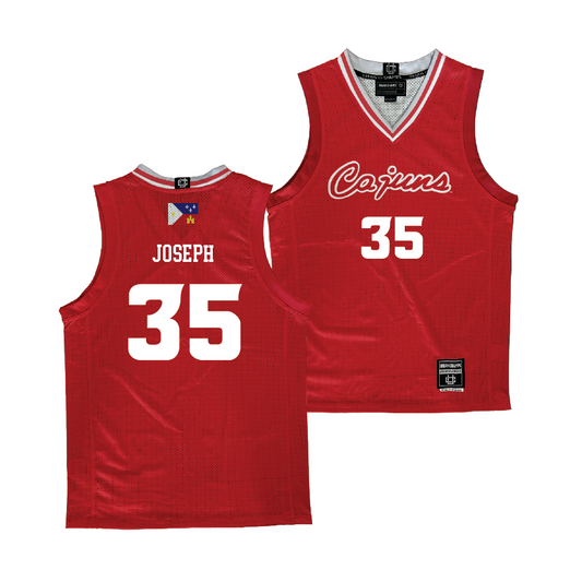 Louisiana Women's Basketball Red Jersey - Wilnie Joseph | #35